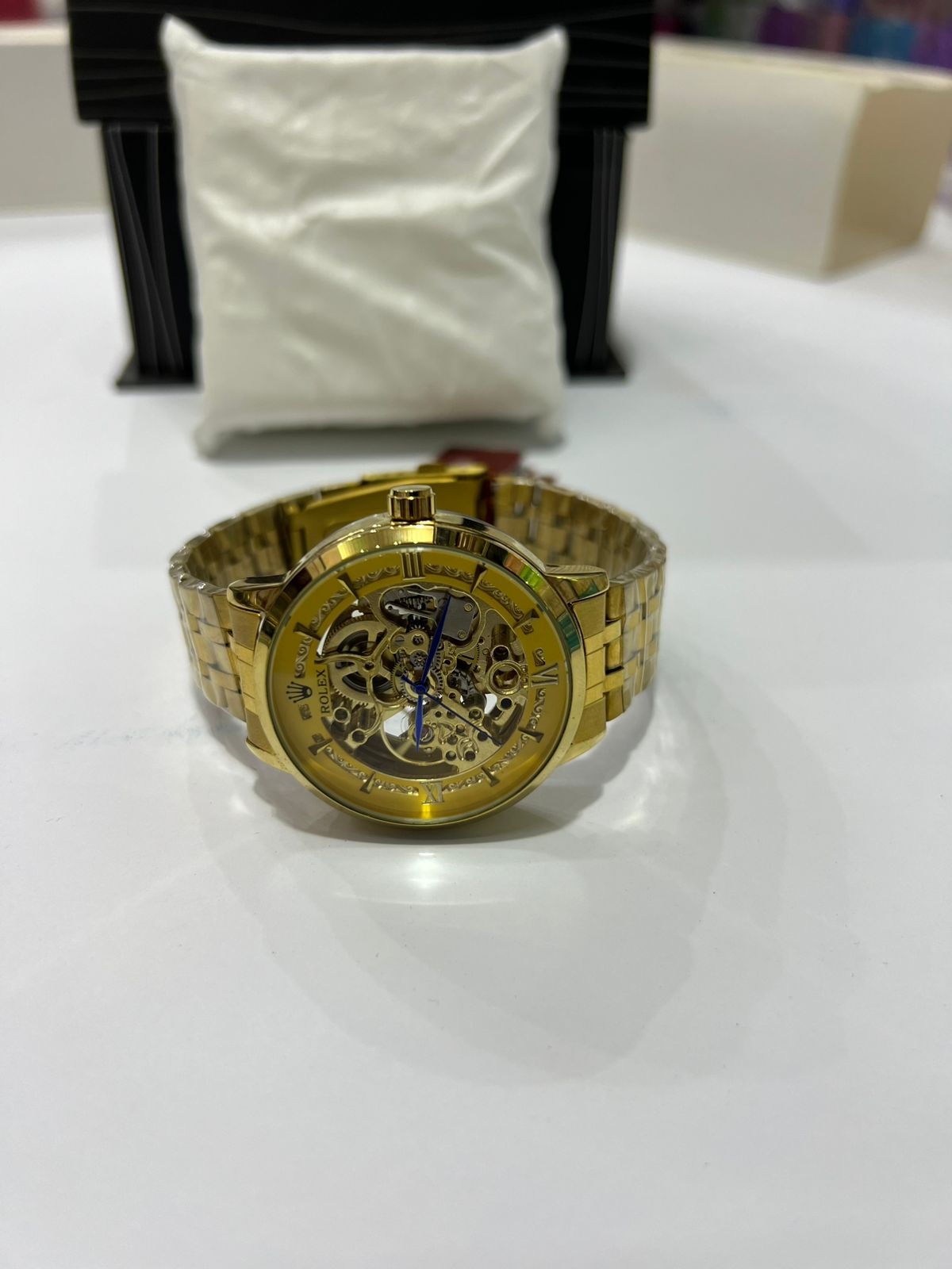 Premium Luxury Skeleton Mechanical Watch for Men
