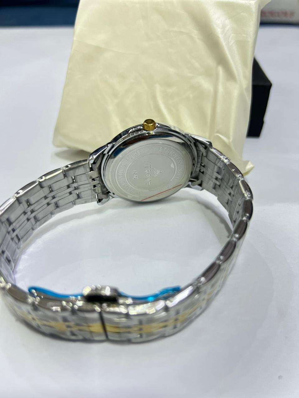 Atrone Luxury Metal Watch – Premium Steel Classic Design