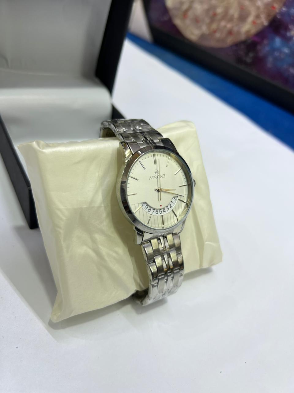 Atrone Luxury Metal Watch – Premium Steel Classic Design